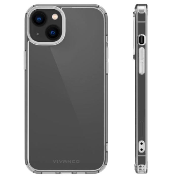 Vivanco - Vivanco Safe & Steady skal iPhone 14/13 Transparent
