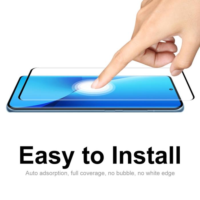 OEM - 5D Glue Ceramic Härdat Glas Skärmskydd Xiaomi Redmi Note 12 4G 5G - Svart