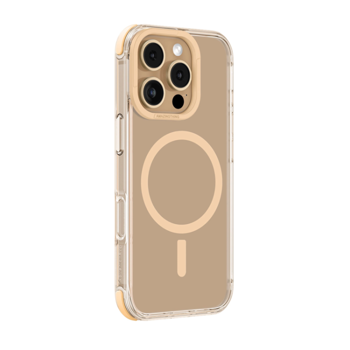 AmazingThing - Amazingthing iPhone 16 Pro Max Mobilskal Magsafe Omni - RoseGuld