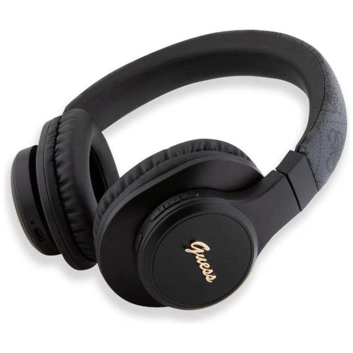 Guess - Guess Over-Ear Hörlurar Bluetooth 4G Läder Tone Script