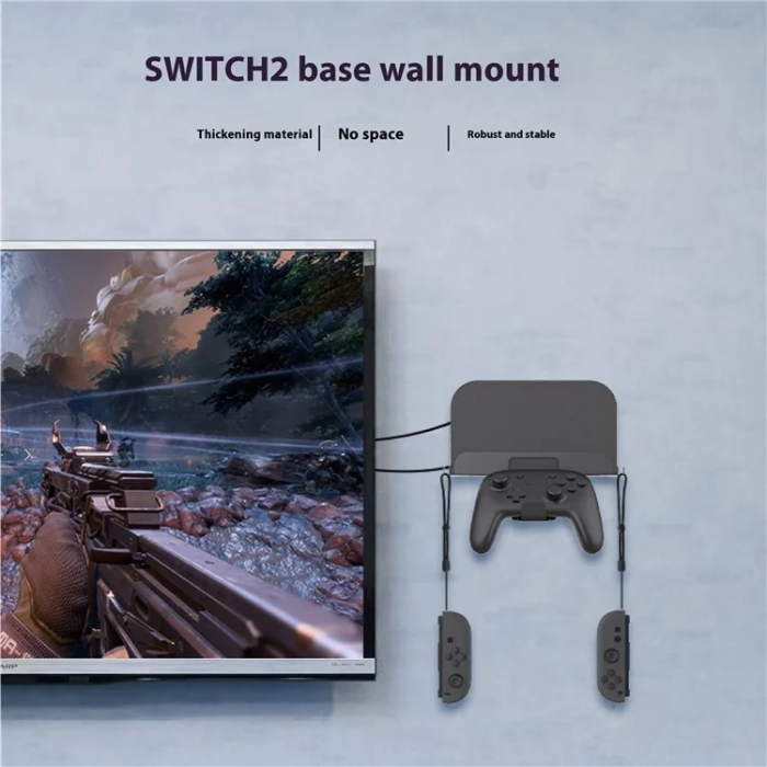 PGTECH - PGTECH Nintendo Switch 2 Väggfäste med Styrenhetshängare