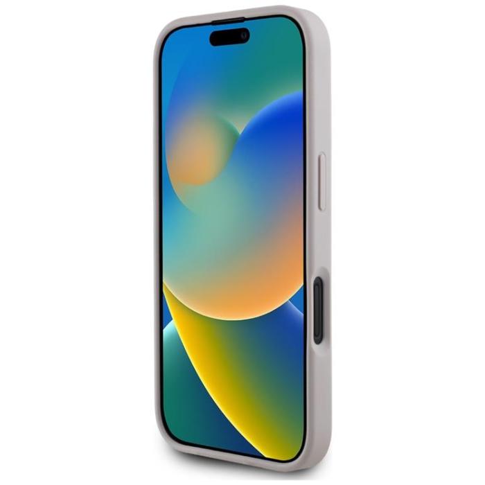 Guess - Guess iPhone 16 Mobilskal Grained Roses Big 4G logo - Lila