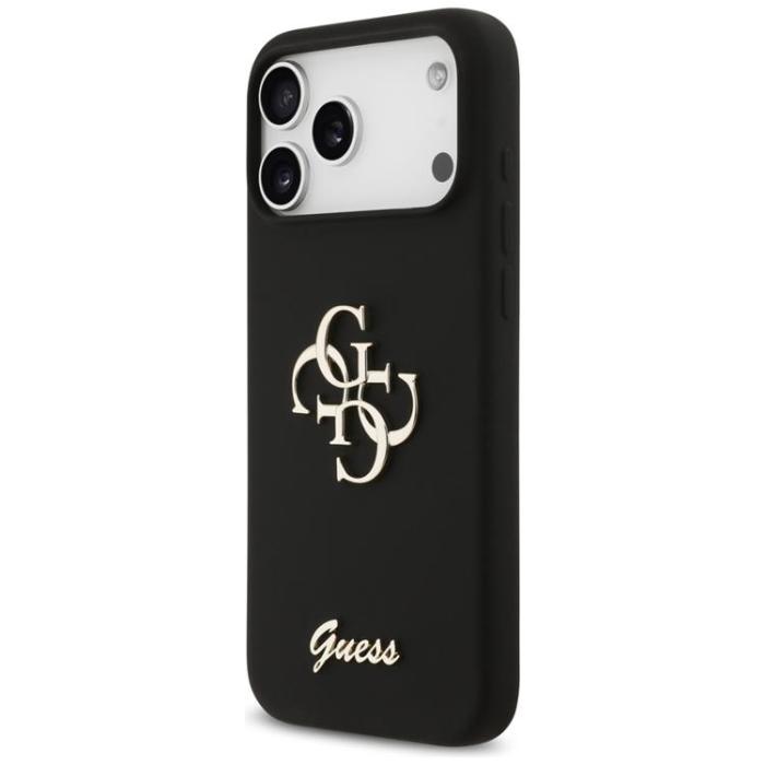 Guess - Guess iPhone 17 Mobilskal 4G Big Logo Cord Stap Crossbody - Brun