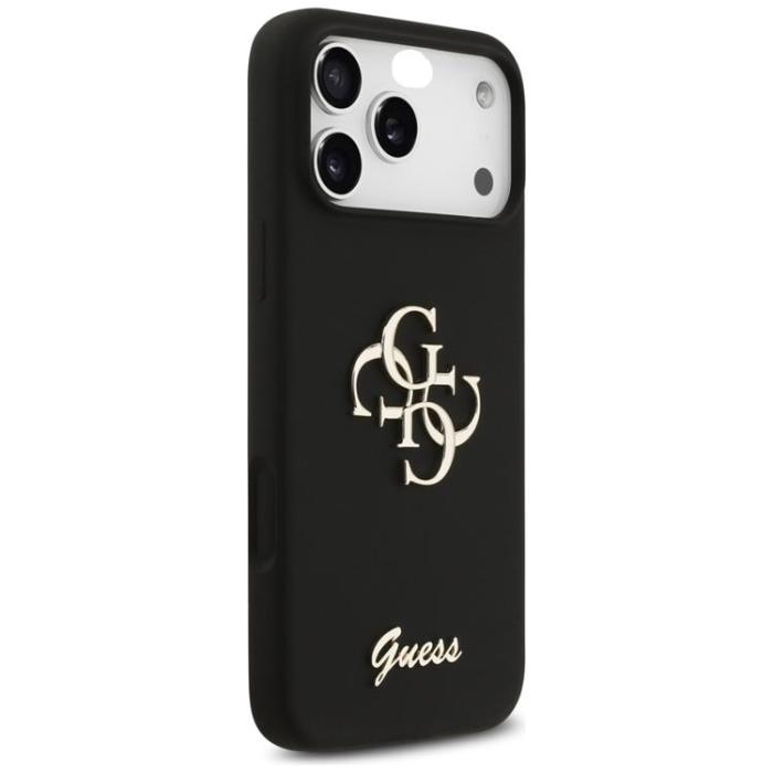 Guess - Guess iPhone 17 Mobilskal 4G Big Logo Cord Stap Crossbody - Brun