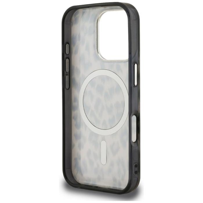 KARL LAGERFELD - Karl Lagerfeld iPhone 16 Pro Max Mobilskal MagSafe IML Leopard - Brun