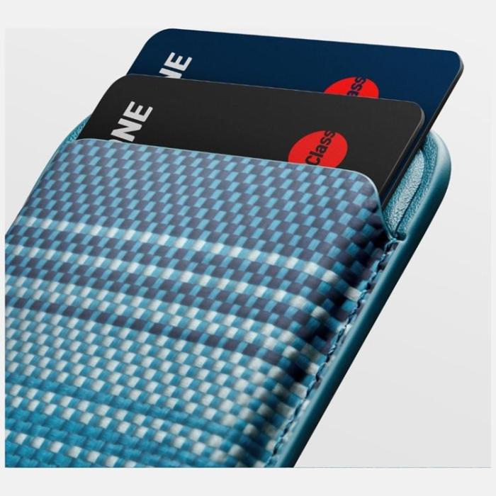 PITAKA - PITAKA MagSafe Korthållare Woven Plånbok - Moonrise