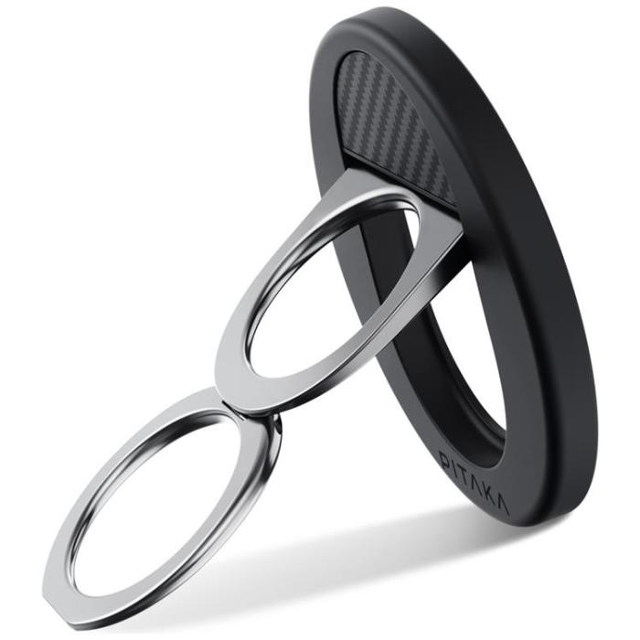 PITAKA - PITAKA MagSafe Mobilhållare MagEZ Grip 3 - Svartgrå