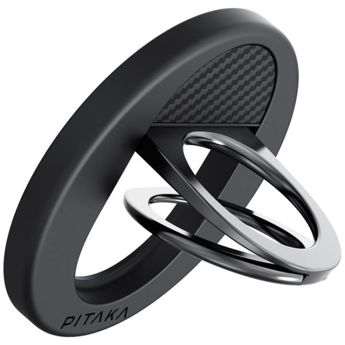 PITAKA - PITAKA MagSafe Mobilhållare MagEZ Grip 3 - Svartgrå