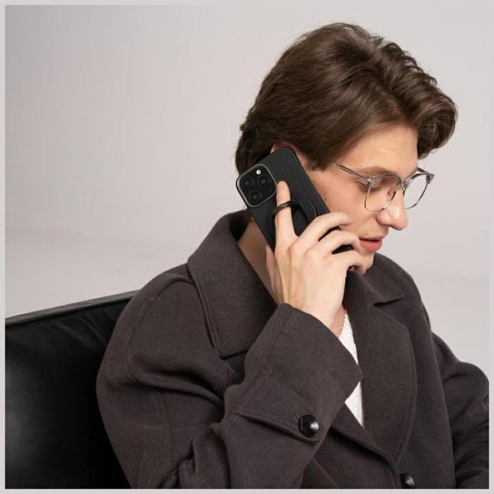 PITAKA - PITAKA MagSafe Mobilhållare MagEZ Grip 3 - Svartgrå