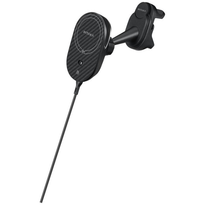 PITAKA - PITAKA Qi2 MagSafe Bilhållare med Trådlös Laddning MagEZ Pro 2 Tesla