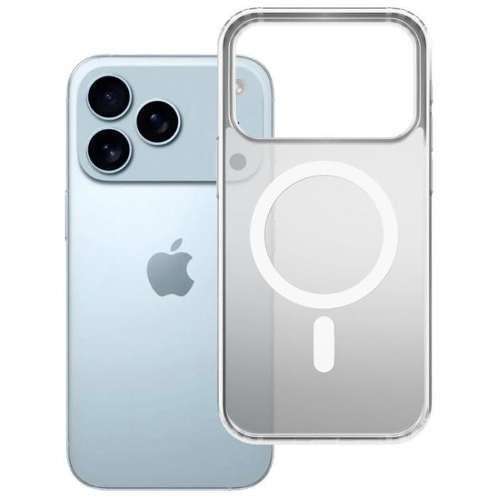 3MK - 3MK iPhone 17 Pro Max Mobilskal MagSafe Frosty - Vit