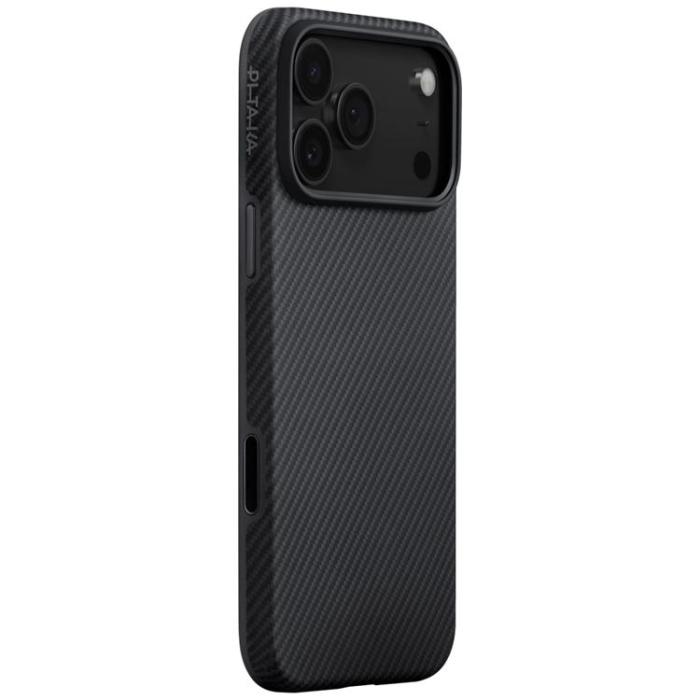 PITAKA - PITAKA Mobilskal till iPhone 17 Pro MagSafe Aramid UltraGuard - Svartgrå