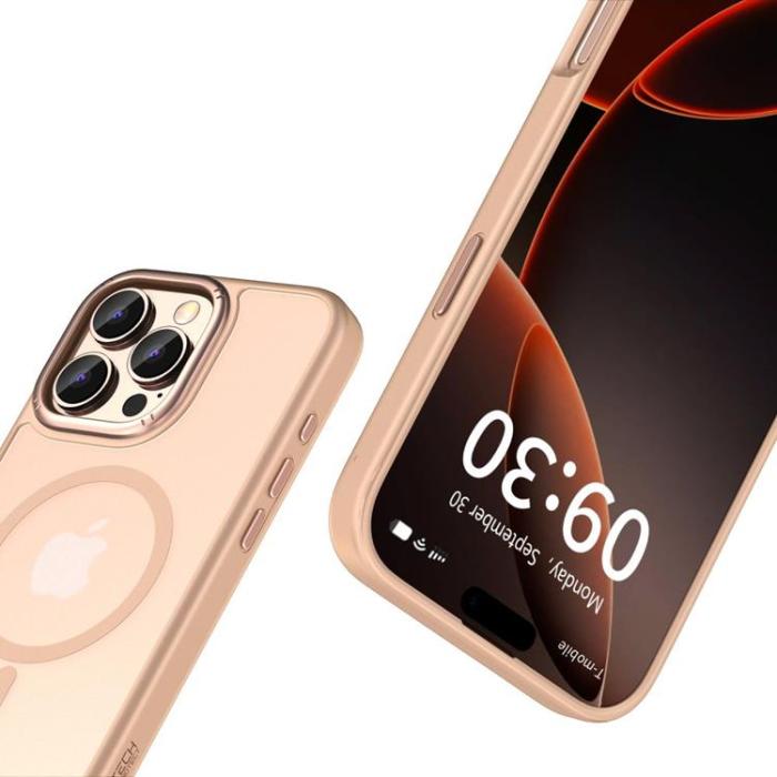 Tech-Protect - Tech-Protect iPhone 16 Pro Max Mobilskal Magsafe Magedge - Desert