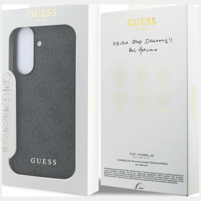 Guess - Guess Mobilskal För Galaxy A37 5G Classic 4G - Svart