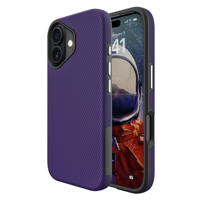 A-One Brand - iPhone 17 Mobilskal MagSafe Protective TPU+PC - Lila