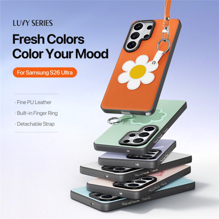 Dux Ducis - DUX DUCIS Mobilskal till Galaxy S26 Ultra Ringhållare/Handledsrem Luvy Series