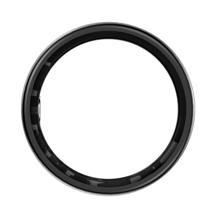 A-One Brand - Digital Display Smart Ring med Laddningsfodral SR16 - Svart