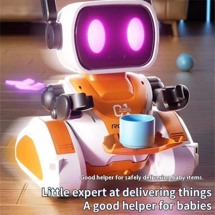 OEM - Ljusjagande RC-Robotleksak för Barn (6-8 år) Programmerbar 3888