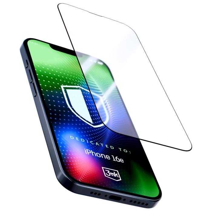 3MK - 3MK iPhone 16e Härdat Glas Skärmskydd HARDY Ultra Glass