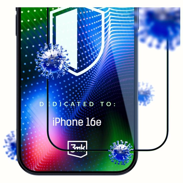 3MK - 3MK iPhone 16e Härdat Glas Skärmskydd HARDY Ultra Glass