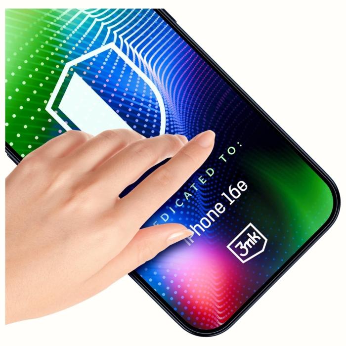 3MK - 3MK iPhone 16e Härdat Glas Skärmskydd HARDY Ultra Glass