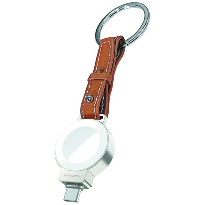 4smarts - 4smarts Trådlös laddare för Apple Watch - Silver