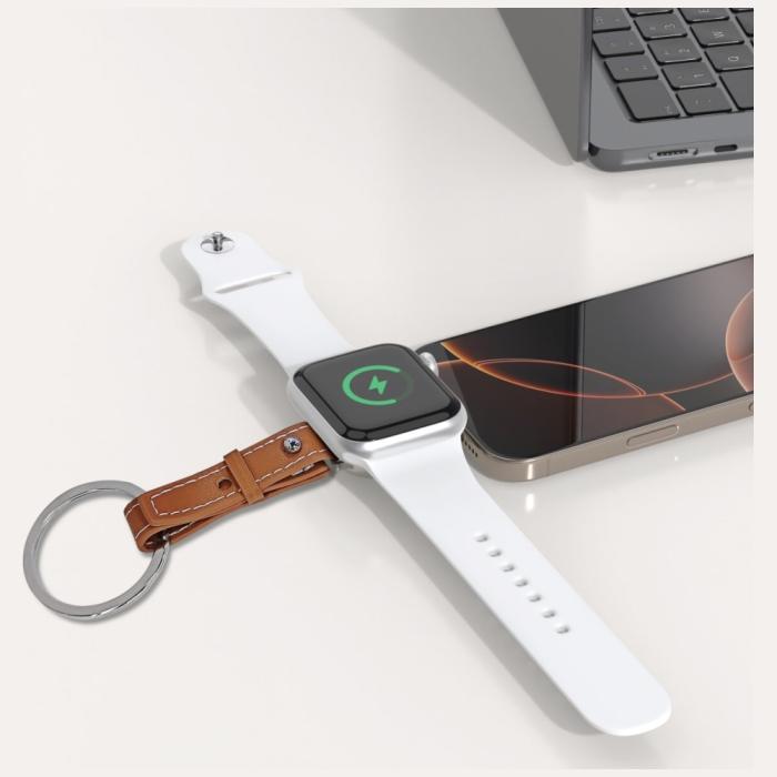 4smarts - 4smarts Trådlös laddare för Apple Watch - Silver