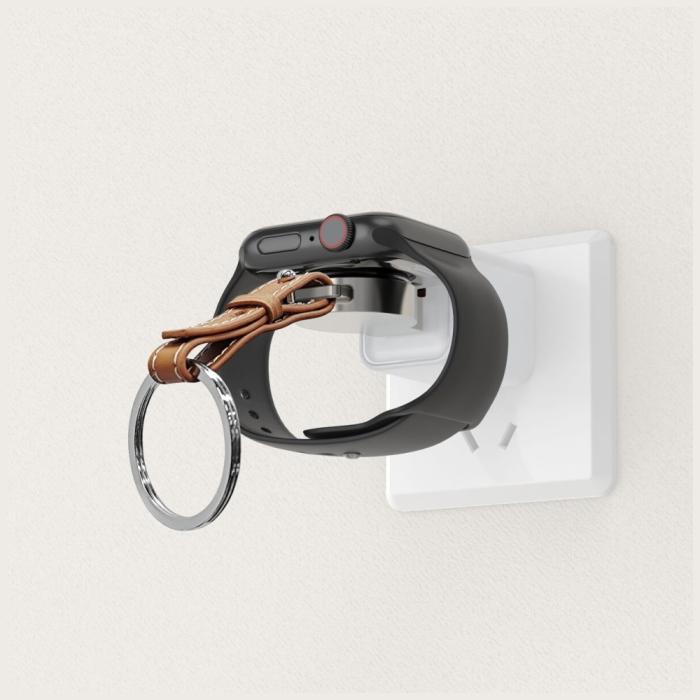4smarts - 4smarts Trådlös laddare för Apple Watch - Silver