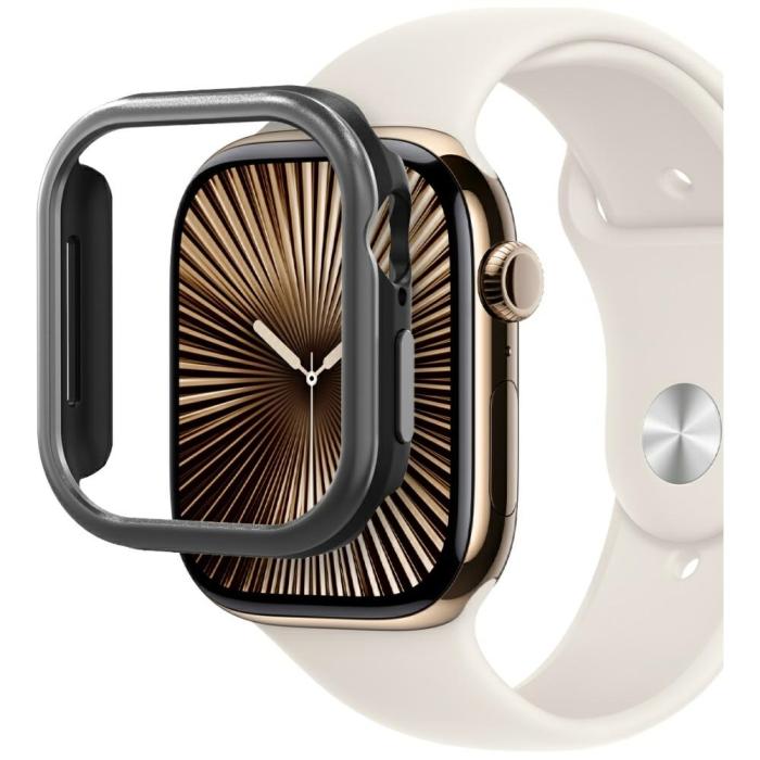 Araree - Araree Apple Watch 10 (42mm) Skal Amy - Gun metal