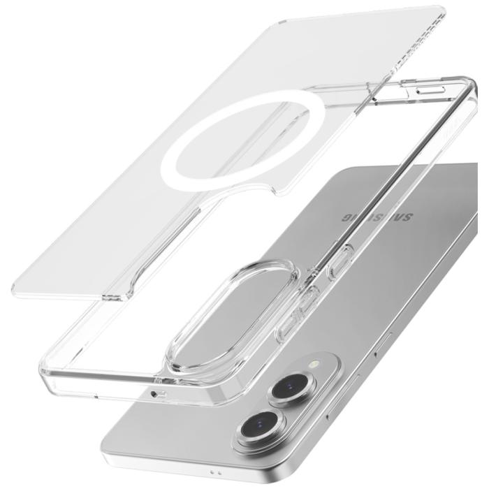 Araree - Araree Galaxy S25 Edge Mobilskal MagSafe Duple M - transparent