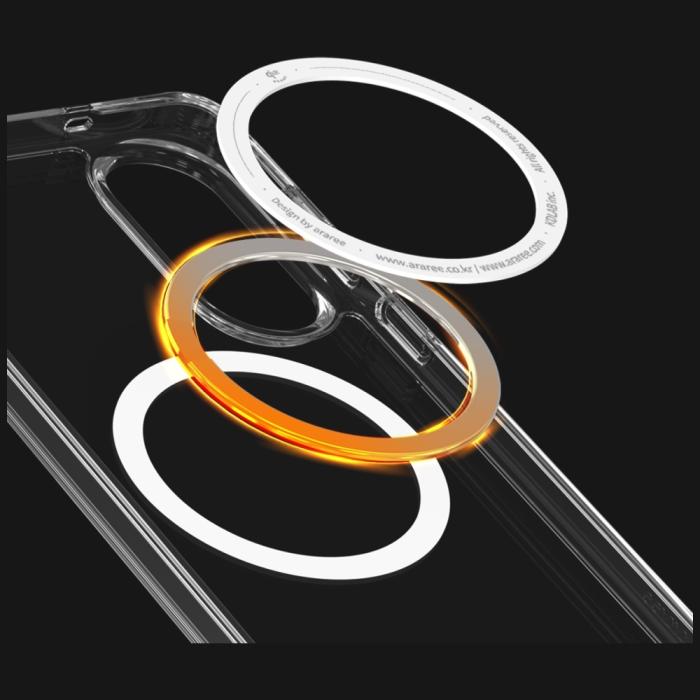 Araree - Araree Galaxy S25 Edge Mobilskal MagSafe Duple M - transparent