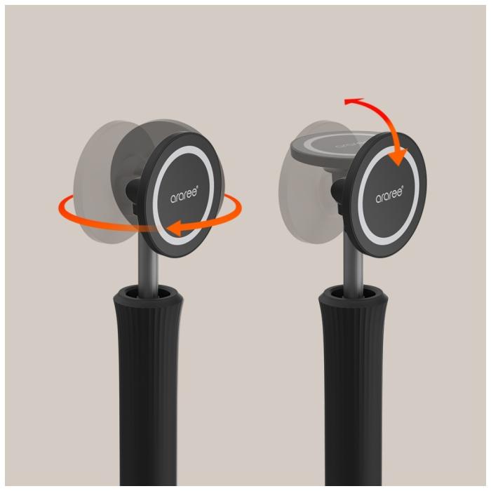Araree - Araree Magfie Pod Lite MagSafe Selfie Stick med Tripod – Svart