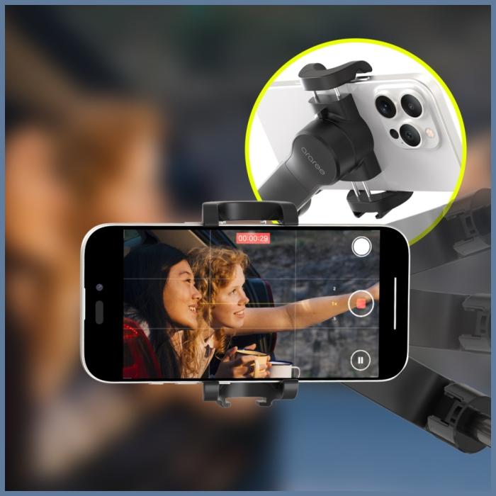 Araree - Araree Pod Gimbal 1X Selfiepinne med stativ – Svart