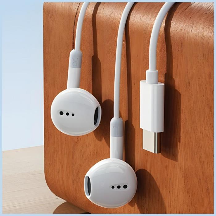 Awei - AWEI PC-6T Hörlurar stereo USB-C - Svart