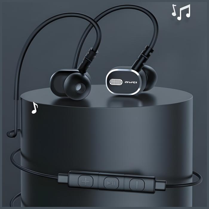 Awei - AWEI TC-6 Hörlurar stereo USB-C - Svart