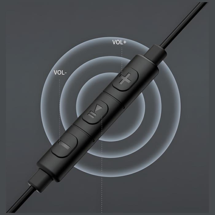 Awei - AWEI TC-6 Hörlurar stereo USB-C - Svart