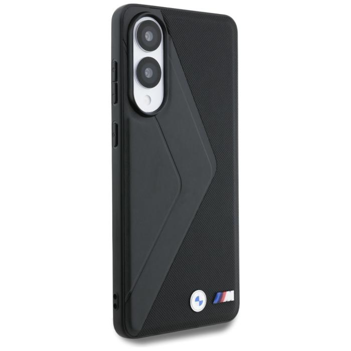 BMW - BMW Galaxy S25 Edge Mobilskal MagSafe Läder Oversized Stripes