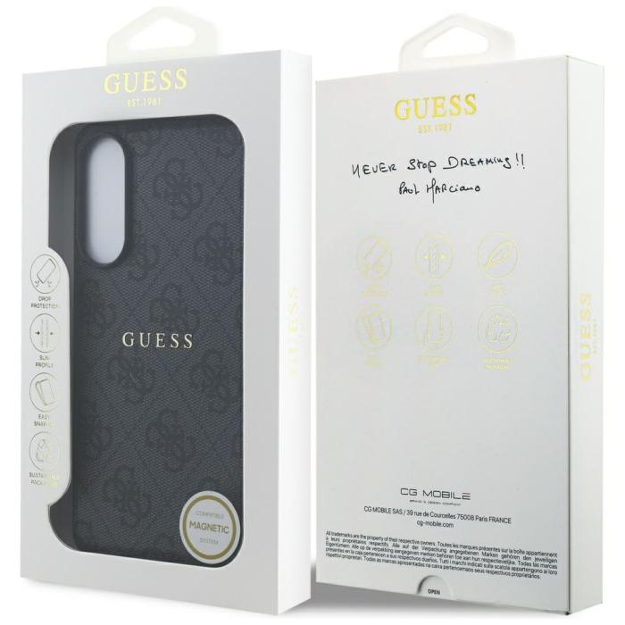 Guess - Guess Galaxy S25 Edge Mobilskal MagSafe 4G Ring Classic