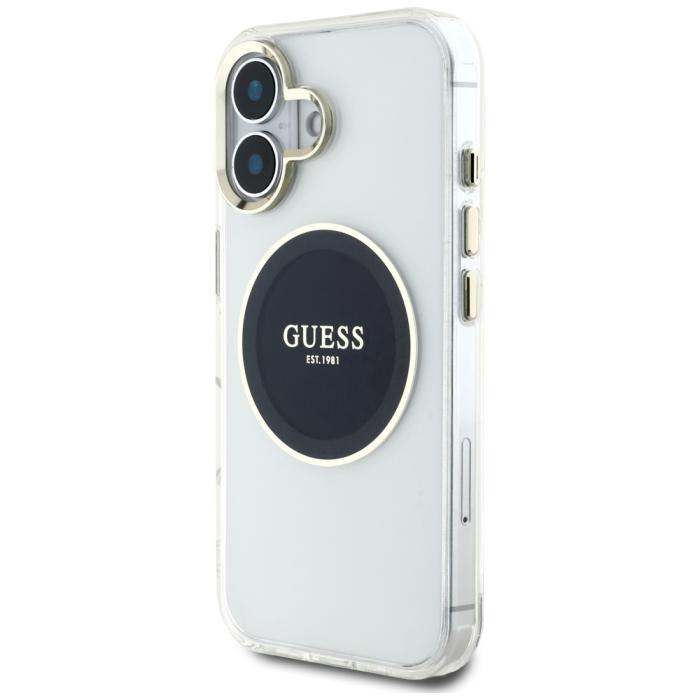 Guess - Guess iPhone 16 Mobilskal MagSafe IML Colored Circle
