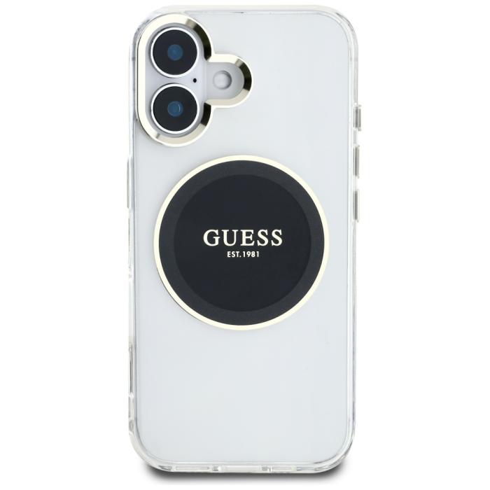 Guess - Guess iPhone 16 Mobilskal MagSafe IML Colored Circle