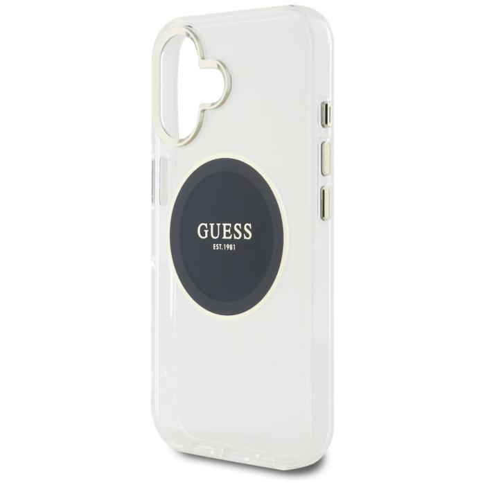 Guess - Guess iPhone 16 Mobilskal MagSafe IML Colored Circle