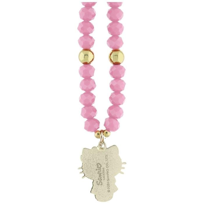 Hello Kitty - Hello Kitty Mobilrem Pearls & Beads Kitty Charm – Rosa