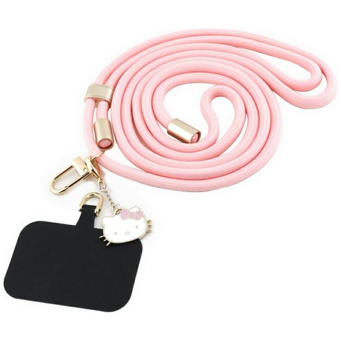 Hello Kitty - Hello Kitty Mobilrem Universal Patch & Kitty Head Charm – Rosa