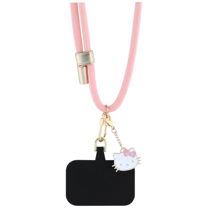 Hello Kitty - Hello Kitty Mobilrem Universal Patch & Kitty Head Charm – Rosa