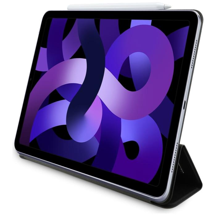 KARL LAGERFELD - Karl Lagerfeld iPad Air 13 (2024) Fodral Saffiano Magnetic - Svart