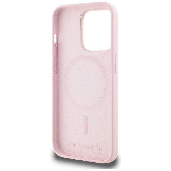 KARL LAGERFELD - Karl Lagerfeld iPhone 14 Pro Max Mobilskal MagSafe Karl&Choupette