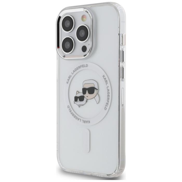 KARL LAGERFELD - Karl Lagerfeld iPhone 14 Pro Mobilskal MagSafe Karl & Choupette