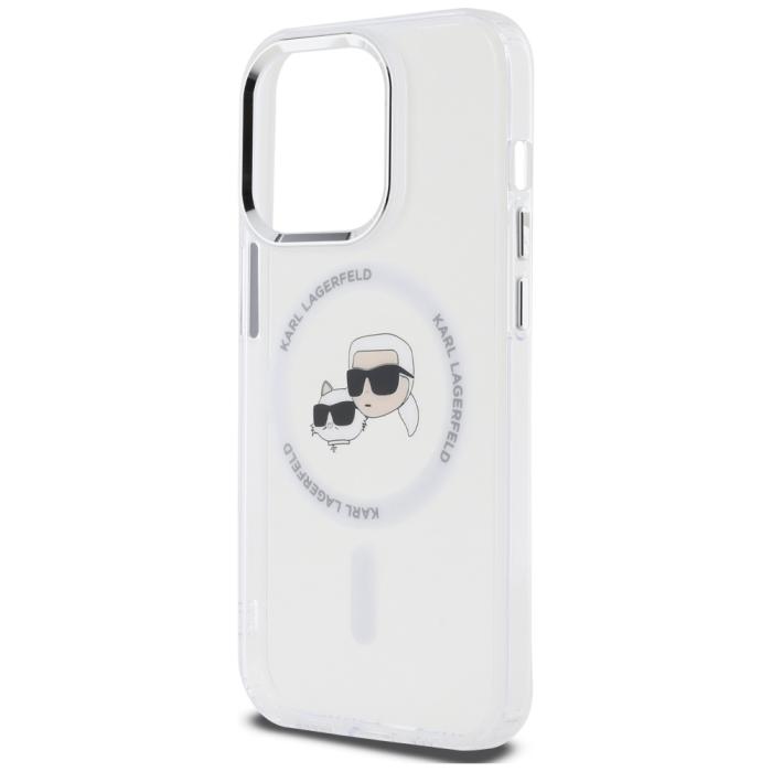 KARL LAGERFELD - Karl Lagerfeld iPhone 14 Pro Mobilskal MagSafe Karl & Choupette