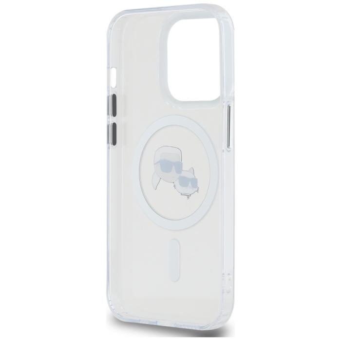 KARL LAGERFELD - Karl Lagerfeld iPhone 14 Pro Mobilskal MagSafe Karl & Choupette