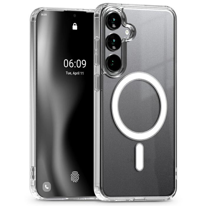 Mercury - Mercury Galaxy S25+ Mobilskal MagSafe MagSafe Jelhard - Transparent